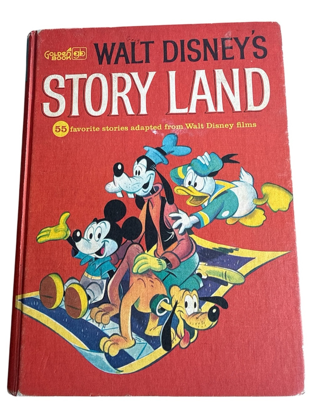 Vintage 1962 Walt Disney's Story Land Golden Book 55 Stories Hardcover Disney